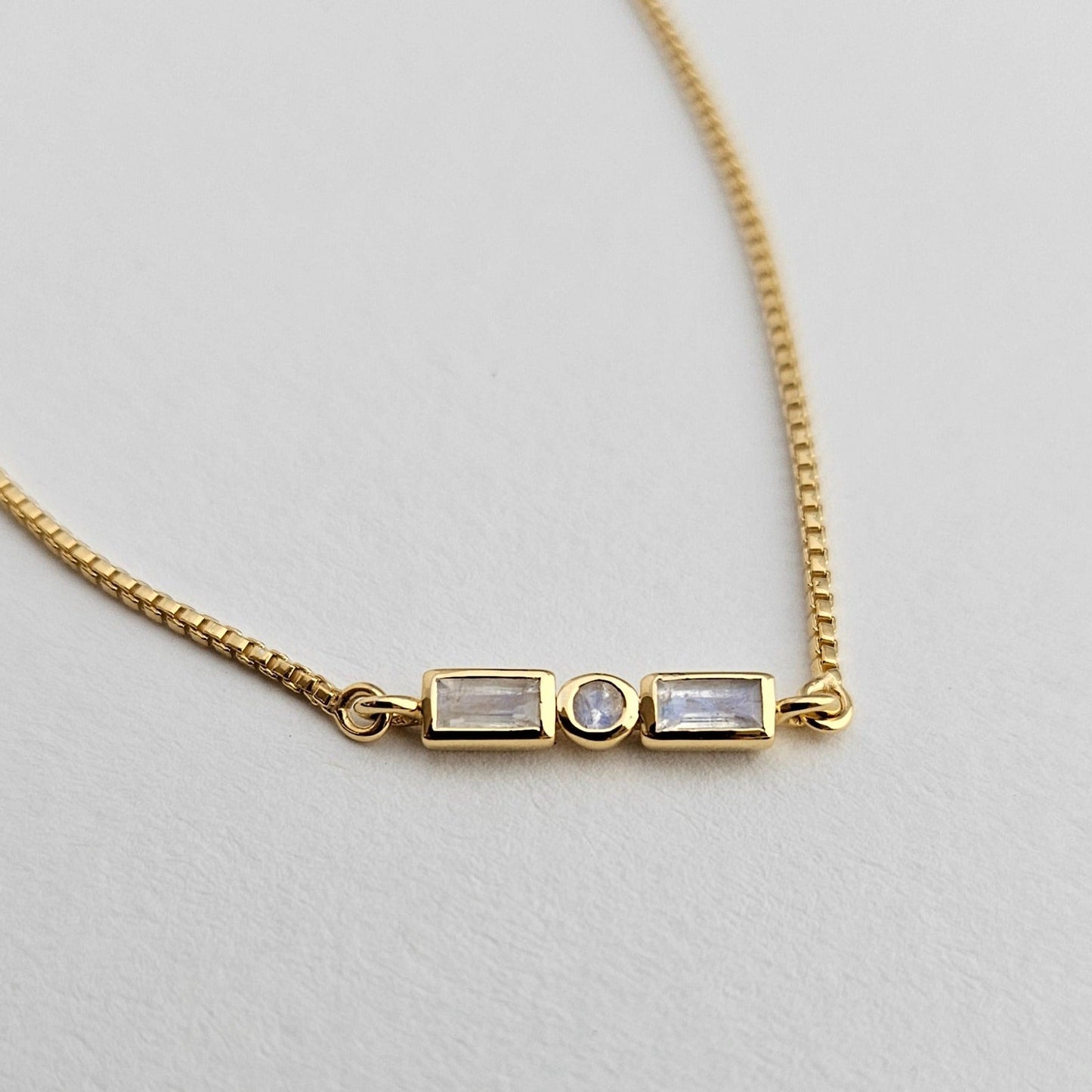 Initial A to Z Morse Code Bracelet 18K Gold Vermeil