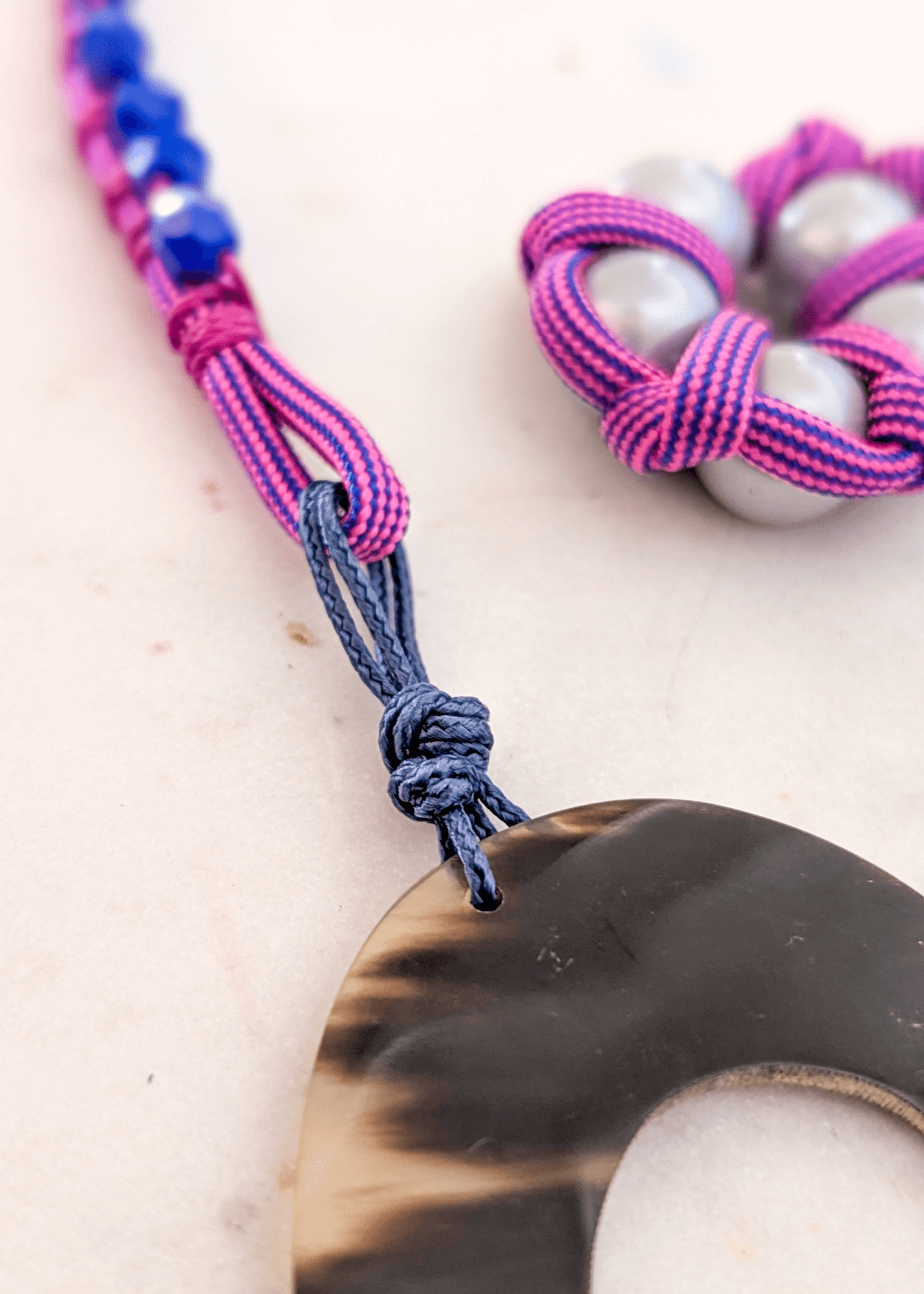 One Of a Kind Bag Charm - Heart - Blue