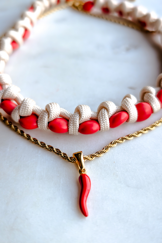 Gold Rope Waterproof Necklace Chain - Chilli Charm