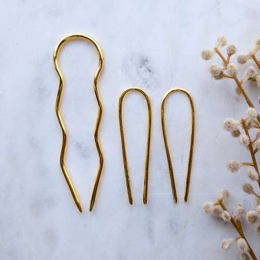 Pincho Bundle A | Hair pin | 18K Gold Plated