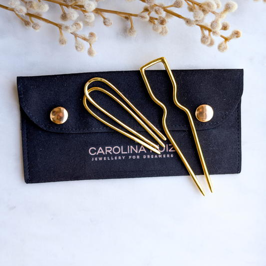 Pincho Bundle A | Hair pin | 18K Gold Plated