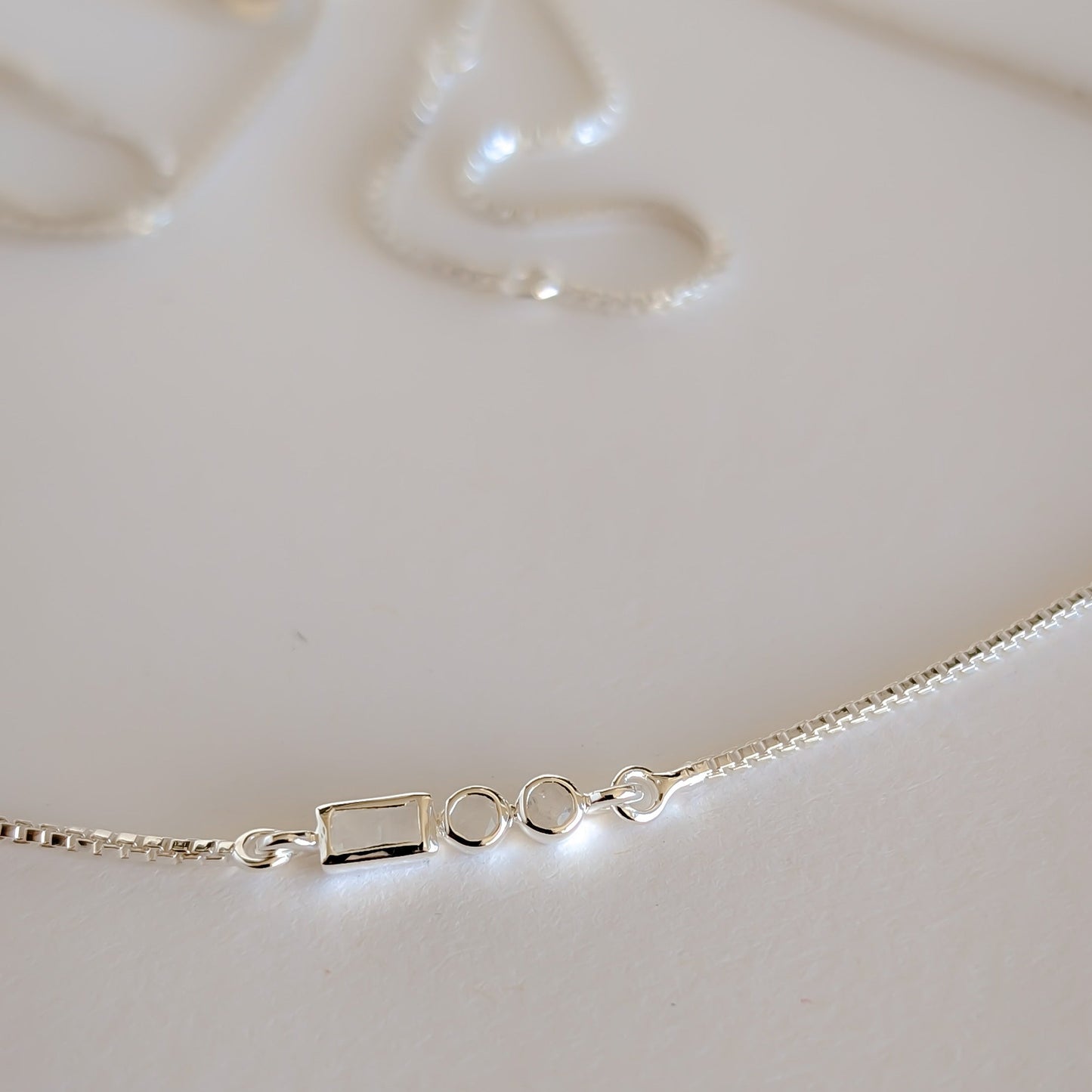 personalized Sterling Silver Letter "D" hidden message necklace