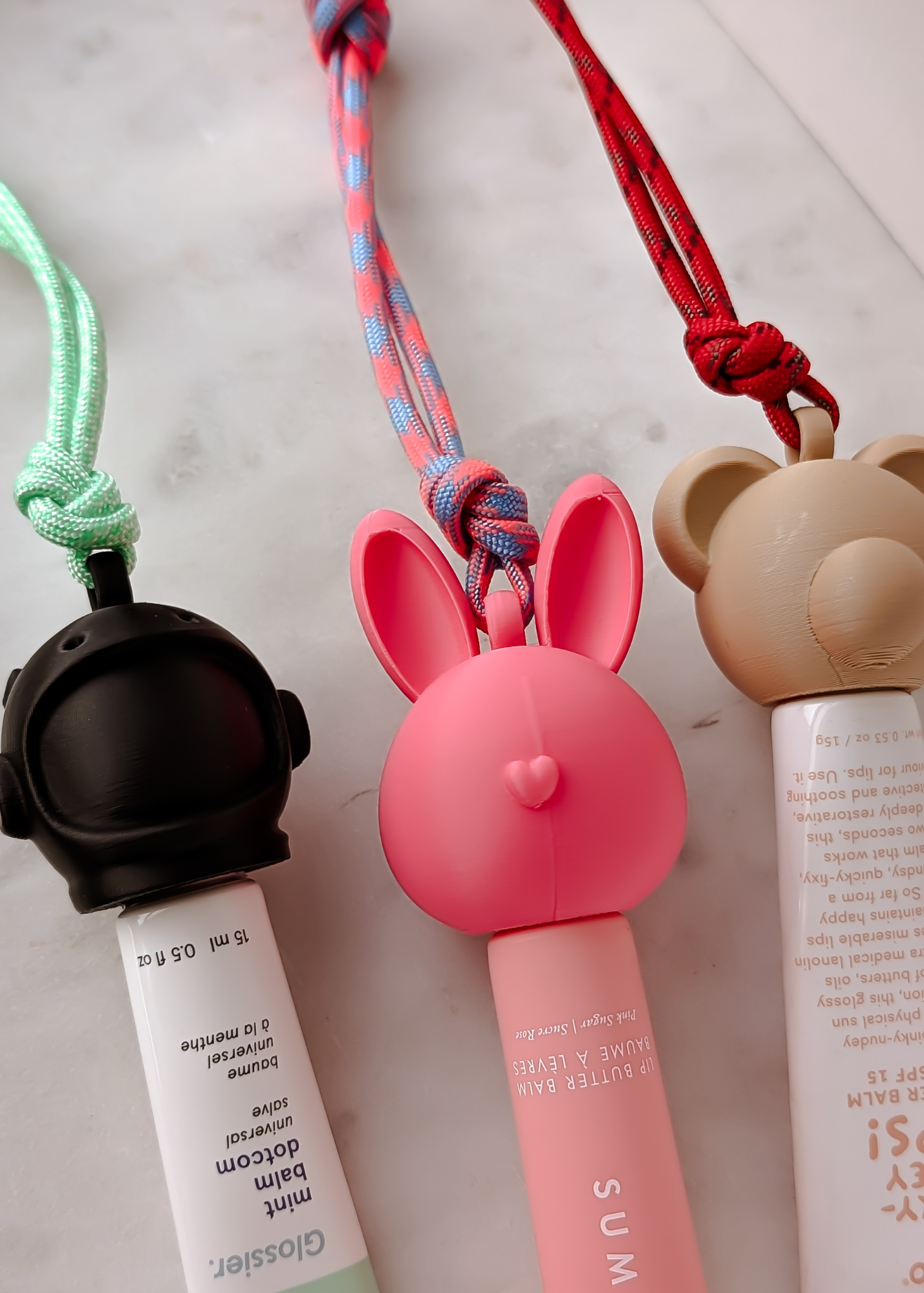 Lip Balm Helmet -Gummy Bear Nude