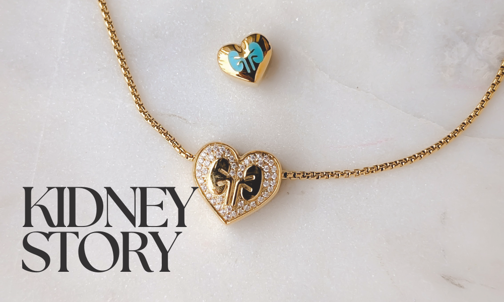 A Heart Within a Kidney: The Story Behind Our Necklace