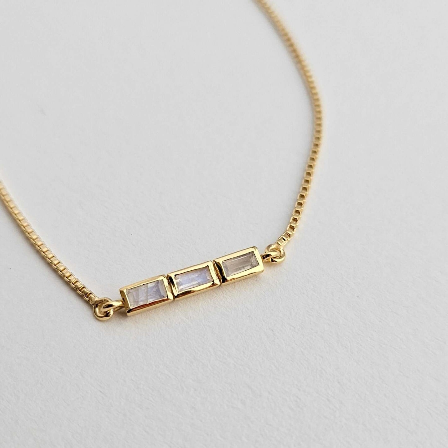 Initial A to Z Morse Code Bracelet 18K Gold Vermeil