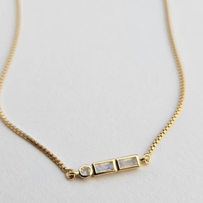 Initial A to Z Morse Code Bracelet 18K Gold Vermeil