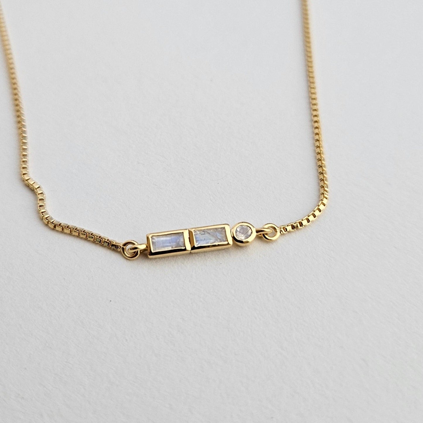 Initial A to Z Morse Code Bracelet 18K Gold Vermeil