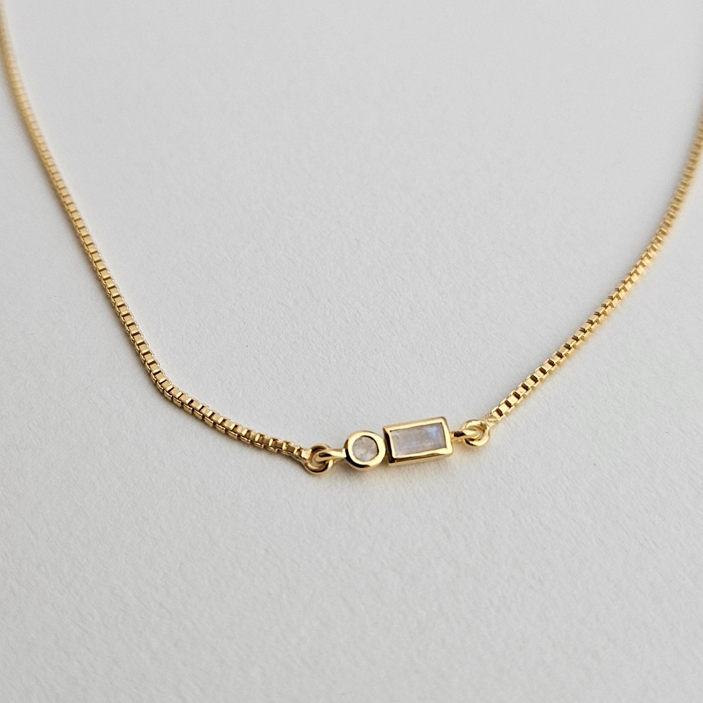 Personalized 18k Gold Vermeil Morse Code Initial Necklace