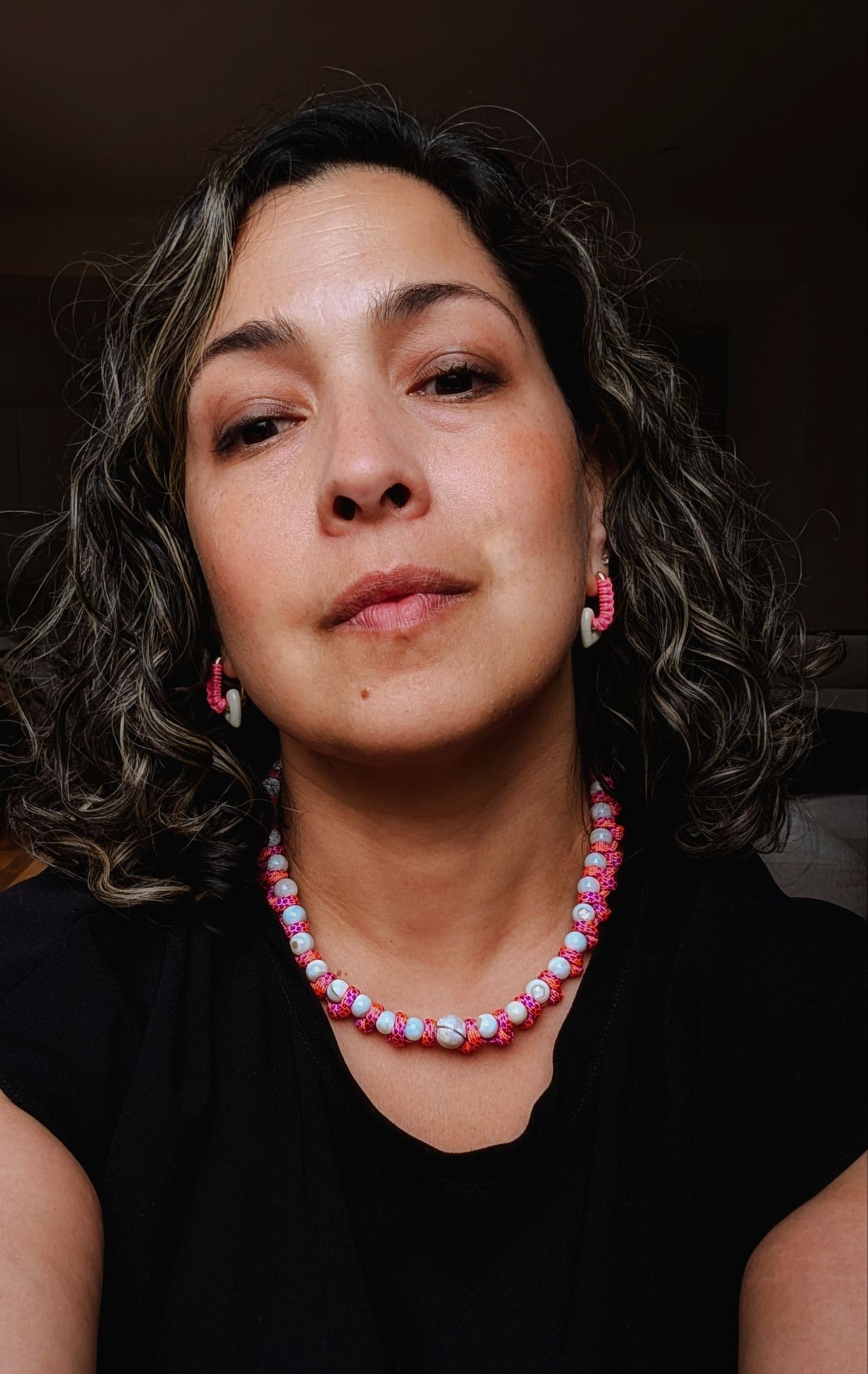 One of a Kind waterproof Necklace - Soft Blue
