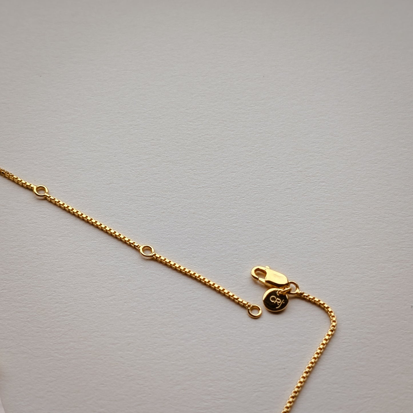 Personalized 18k Gold Vermeil Morse Code Initial Necklace