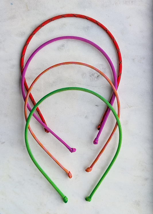 Cord Minimal  Headbands -  Set of 4